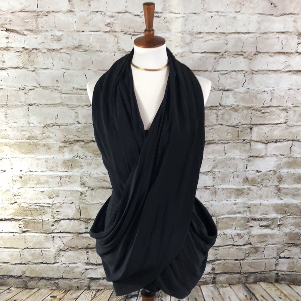 || All Saints || Black Irrochka Top Tank UK8/US4
